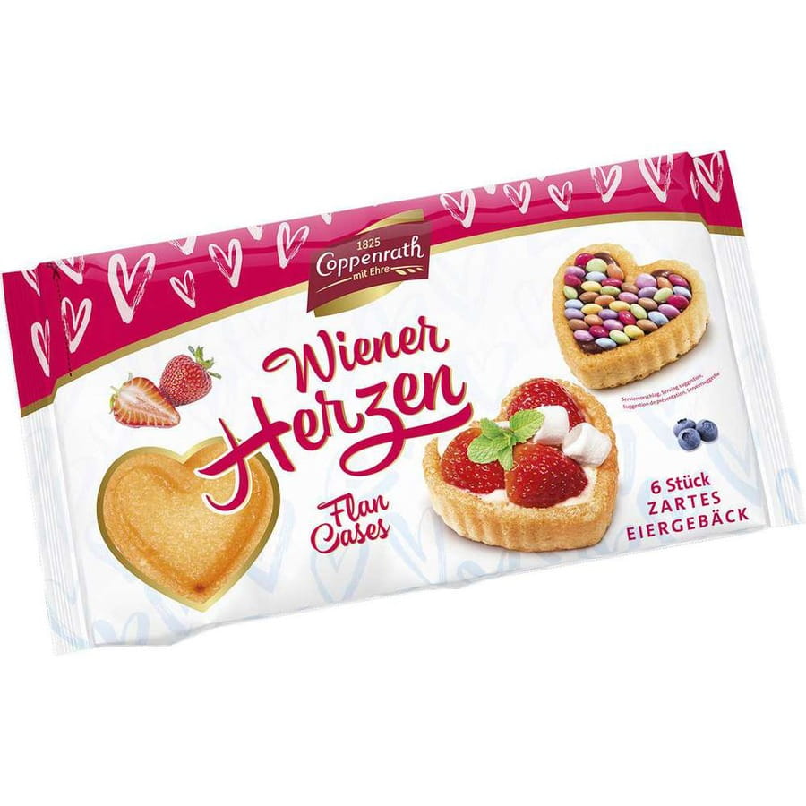 Wiener Herzen Tartelettes 6er 100g