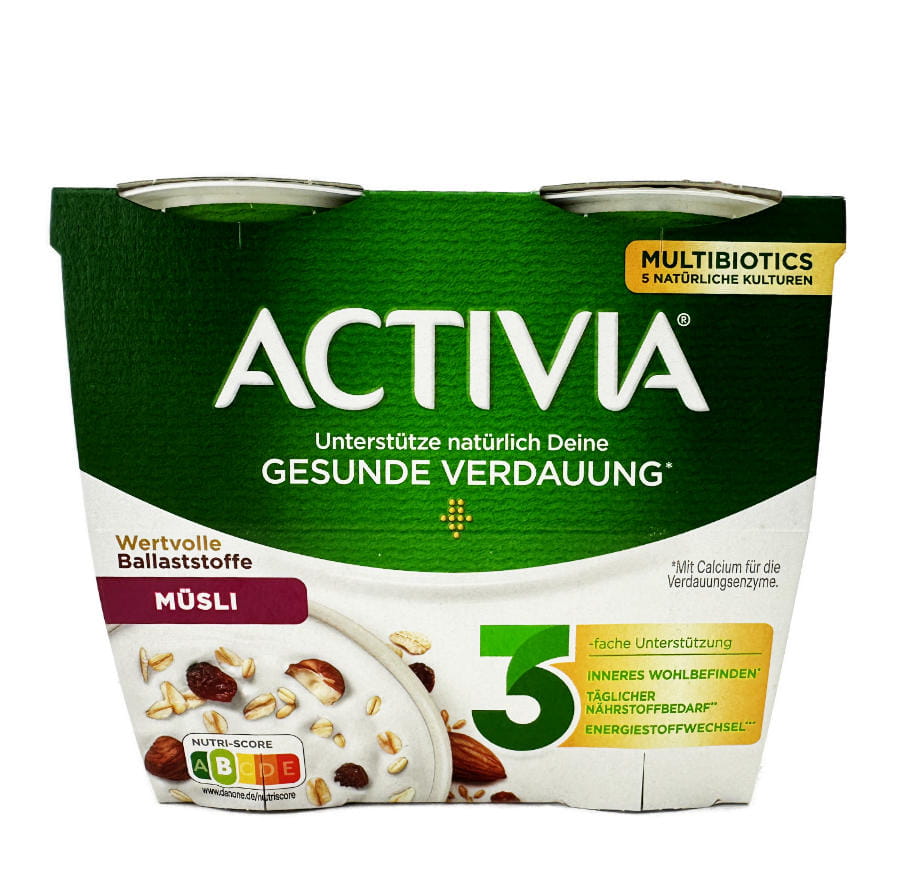 Danone Activia Joghurt Mit Müsli 4er 460g