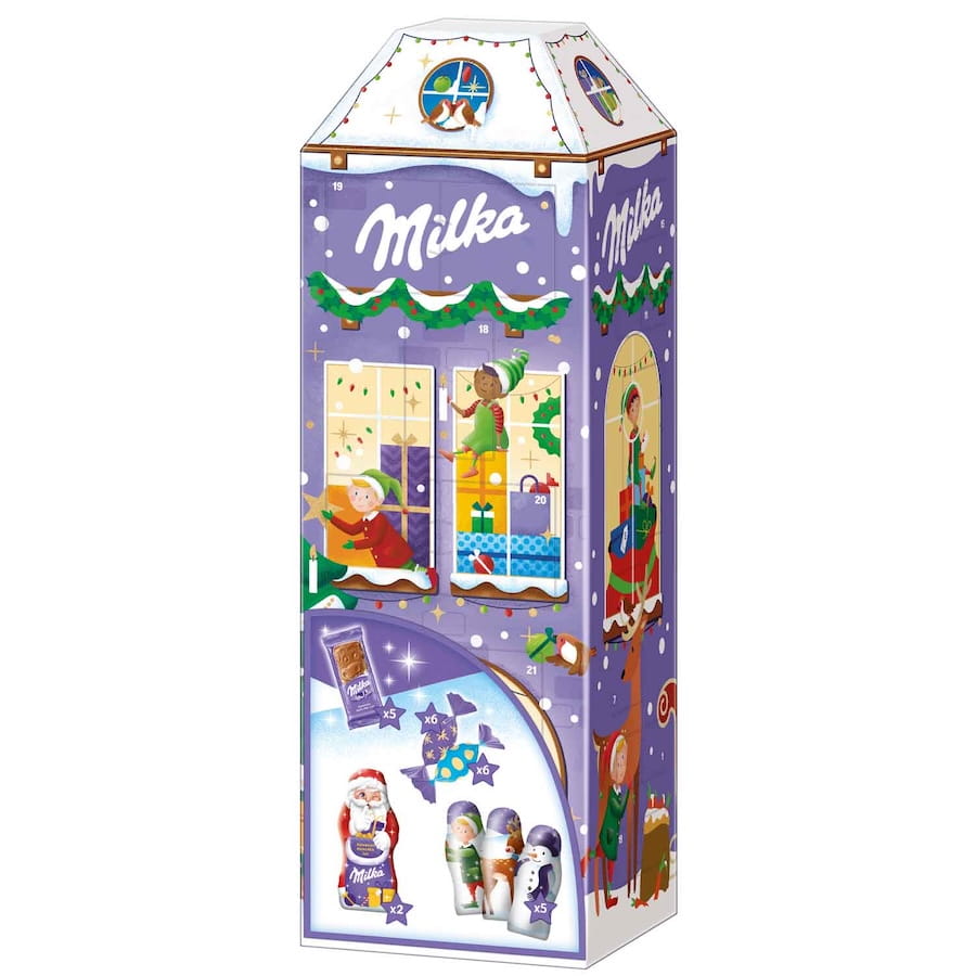 Milka Turm Adventskalender 223g 