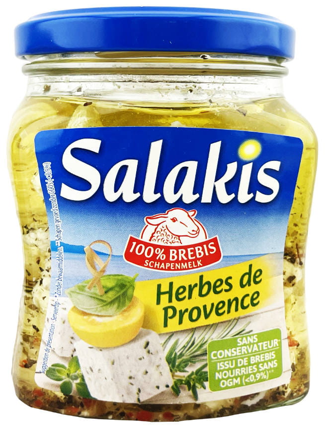 Salakis Schafsweichkäse In Öl Mit Kräutern Der Provence 300g