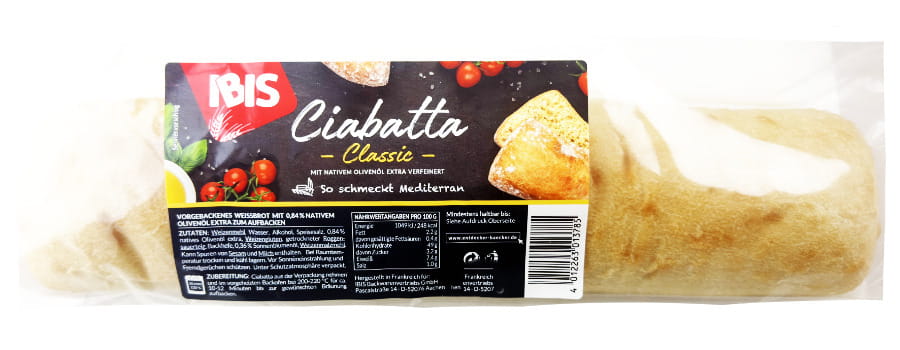 IBIS Ciabatta Classic Zum Aufbacken 300g