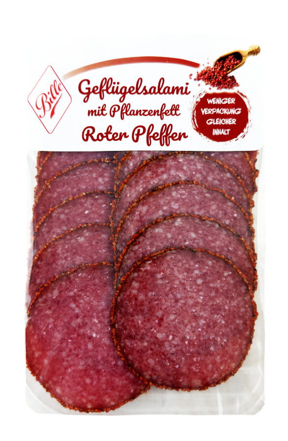 Geflügelsalami Roter Pfeffer 100g 