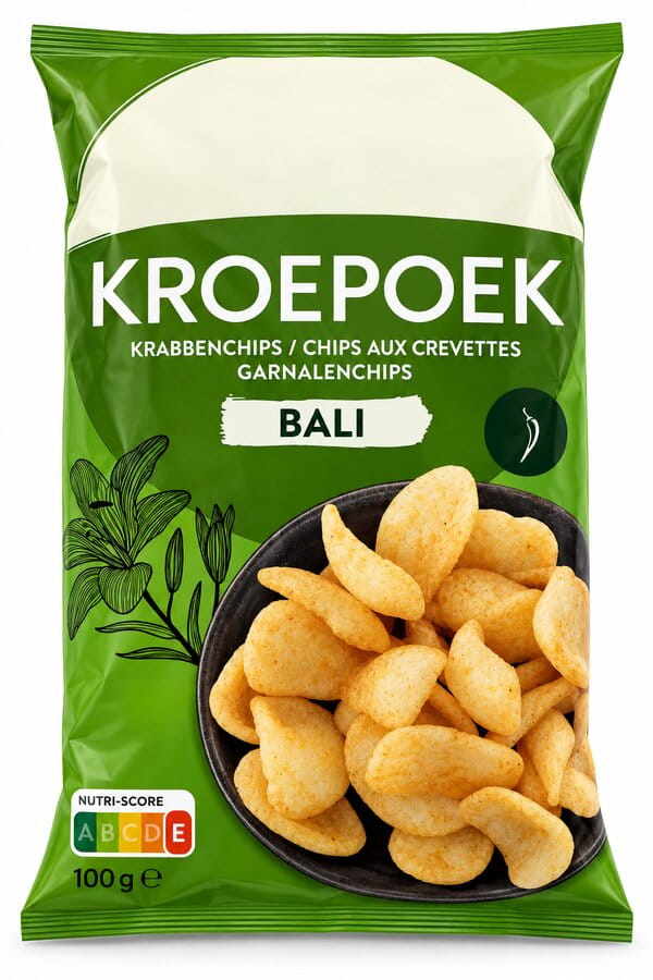 Kroepoek Krabbenchips Bali 100g