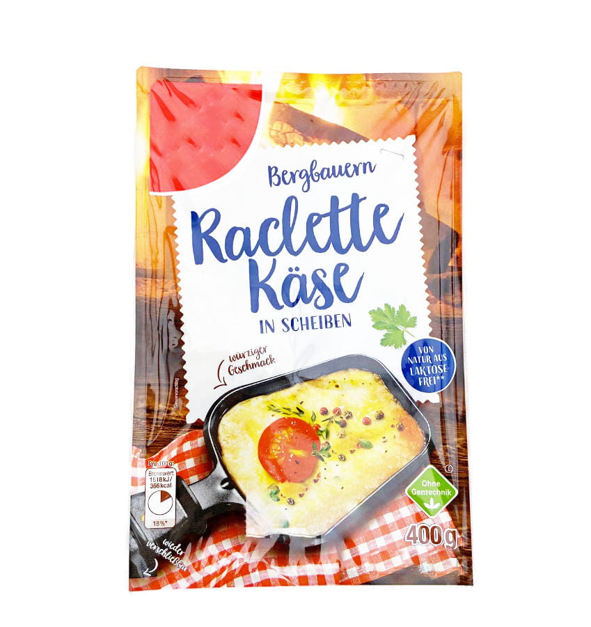 Raclette Käse In Scheiben 400g