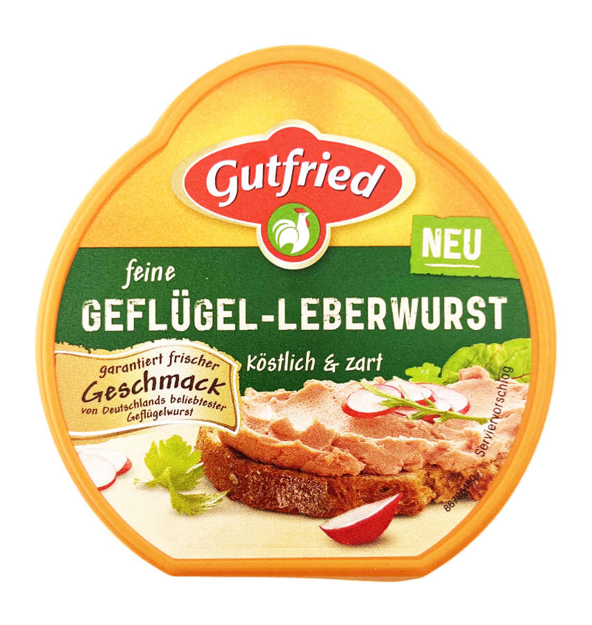 Feine Geflügel Leberwurst 125g