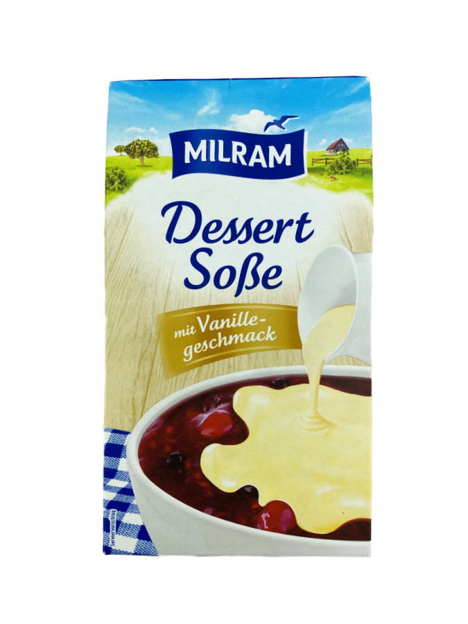 Milram Dessert Soße mit Vanillegeschmack 3,2% Fett 330ml