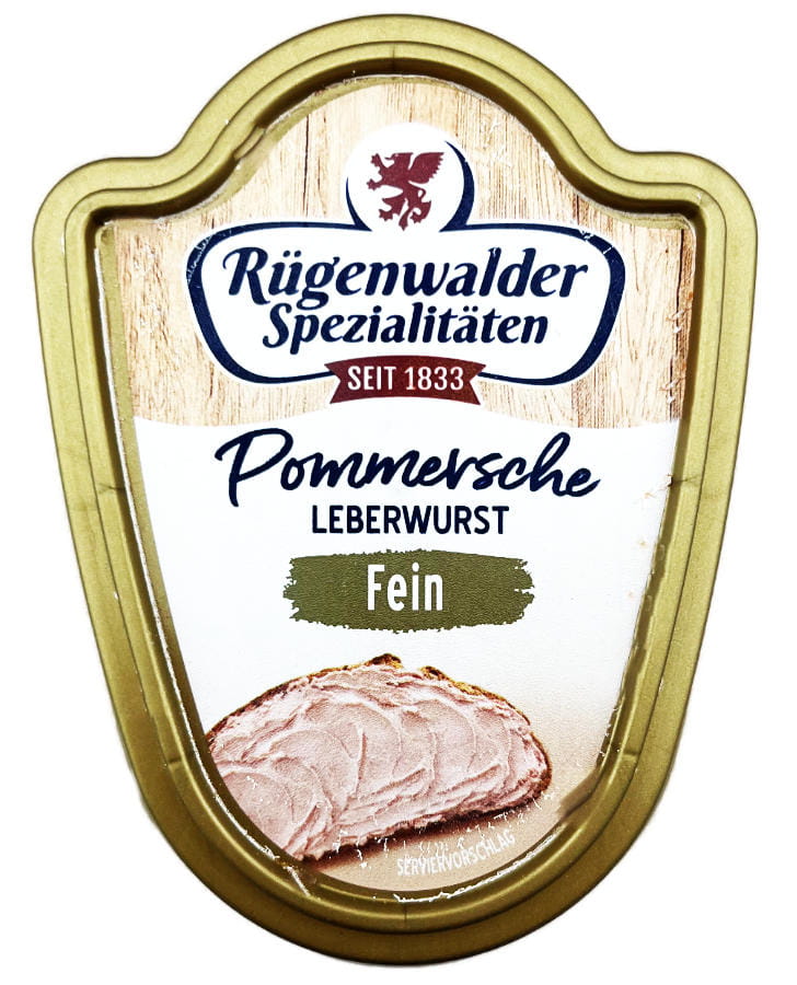 Pommersche Leberwurst Fein 125g