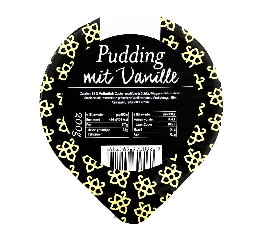 Pudding mit Vanille 200g