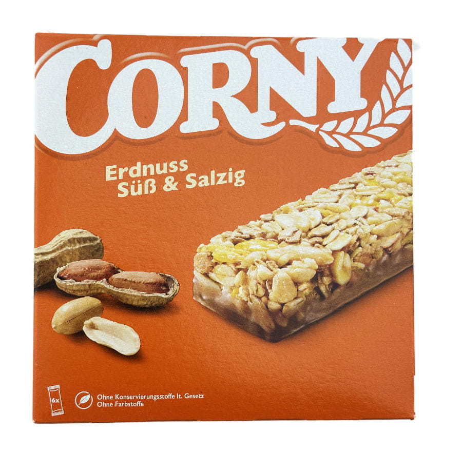 Corny Müsliriegel Erdnuss Süß Und Salzig 6er 150g