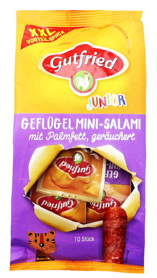 Junior Geflügel Minisalami 10er 100g