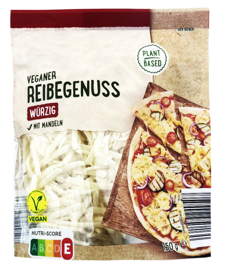 Veganer Reibegenuss Würzig 150g
