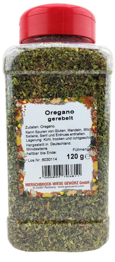 Oregano gerebelt Großpackung 120g