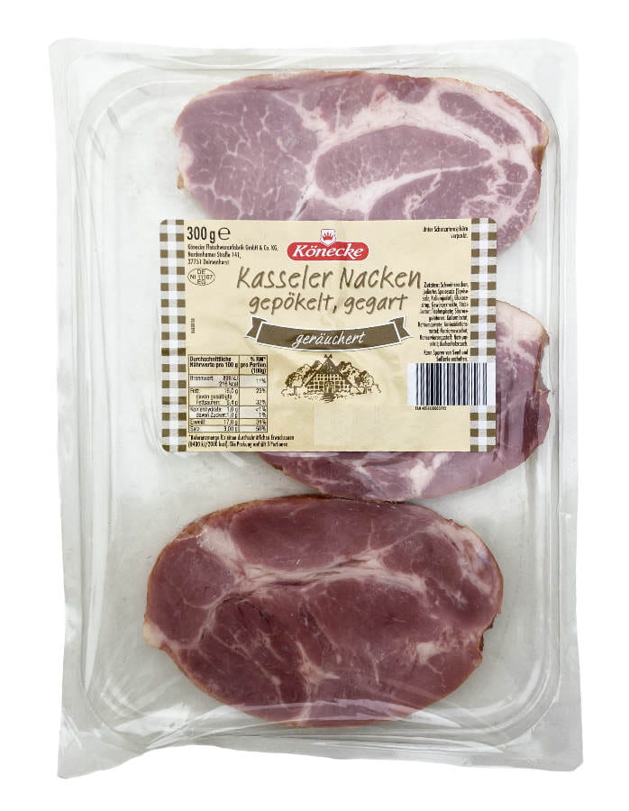 Kasseler Nacken gepökelt gegart 300g