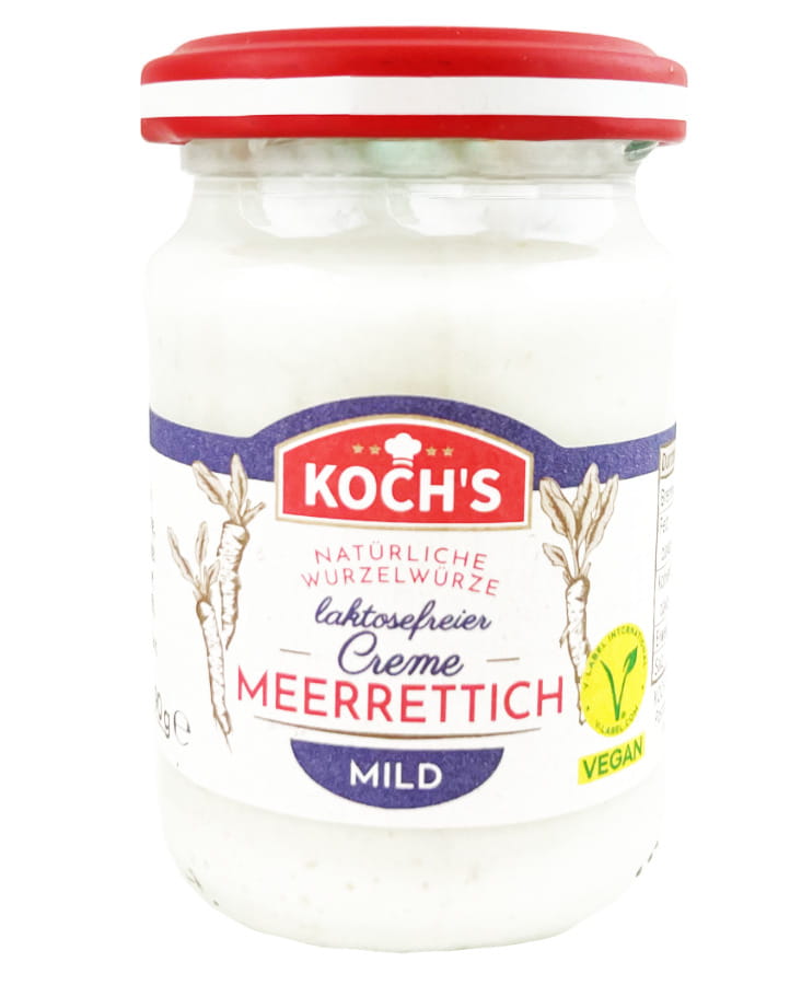 Meerrettichcreme Mild vegan 90g