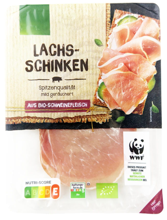 BIO Lachsschinken In Scheiben 80g