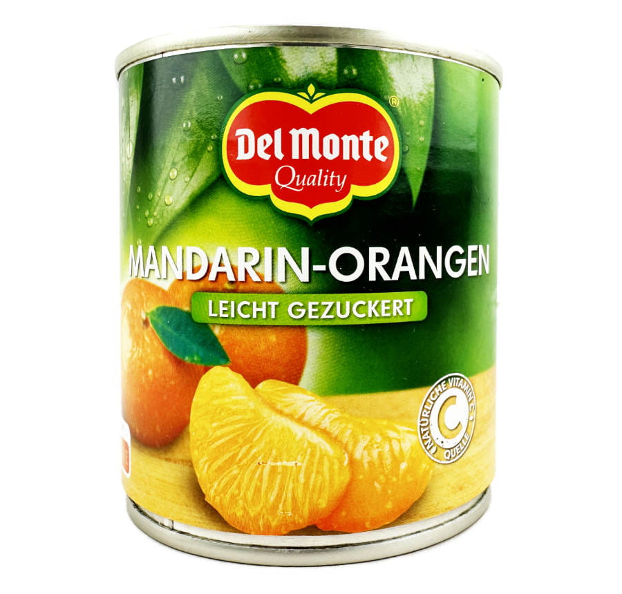 Del Monte Mandarin Orangen Leicht Gezuckert 175g