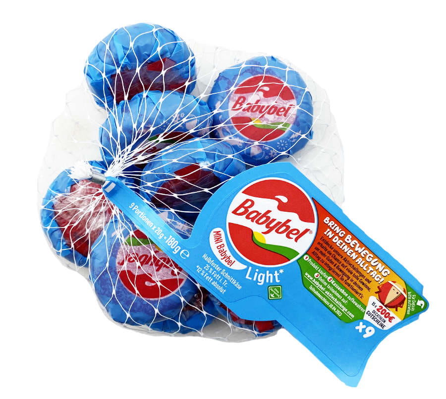 Mini Babybel Käse light im Netz 180g