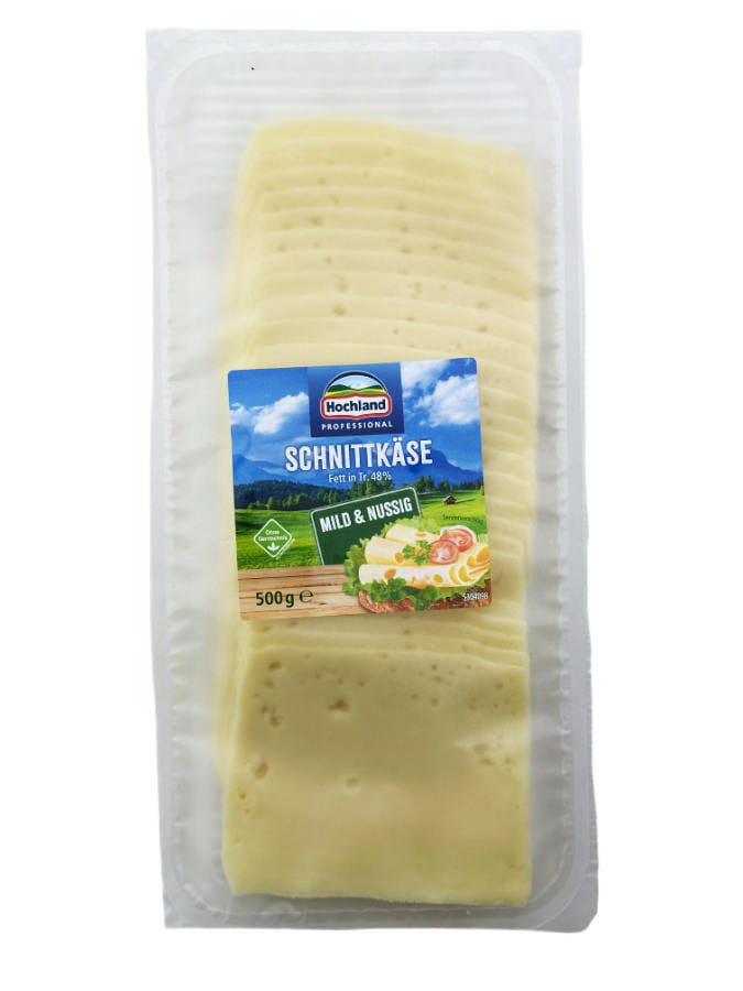 Schnittkäse Mild Nussig In Scheiben XXL 500g