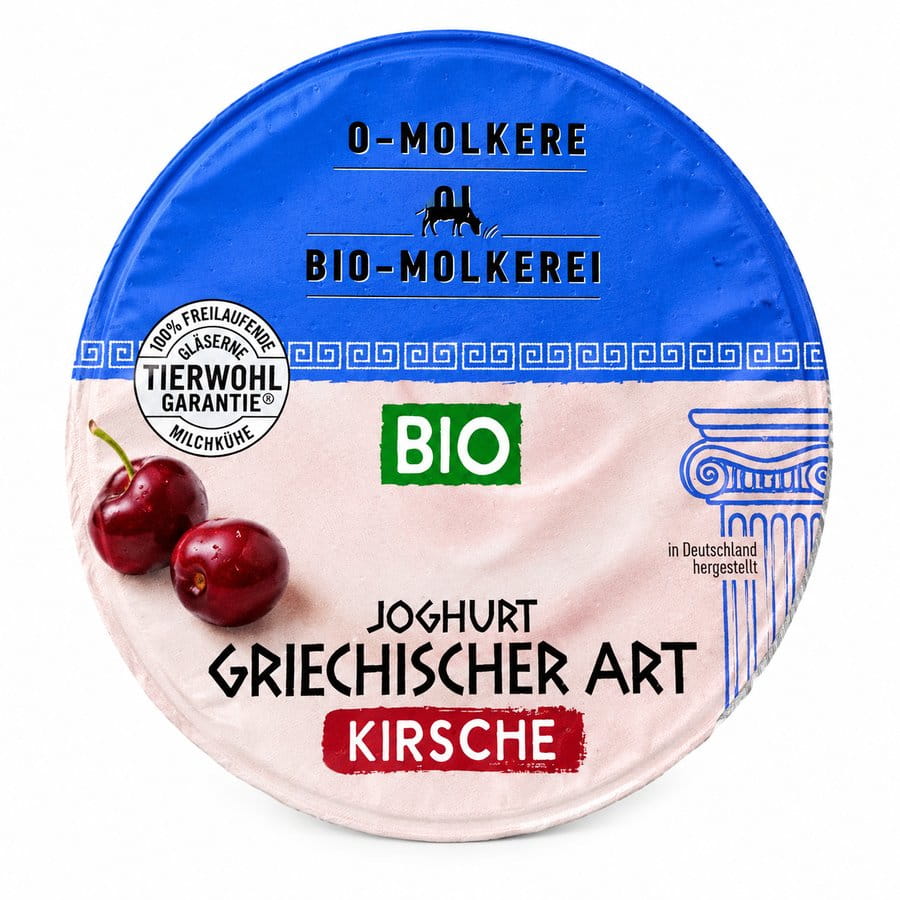 Bio Joghurt griechische Art Kirsche 150g