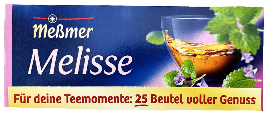 Meßmer Melisse 25er 50g