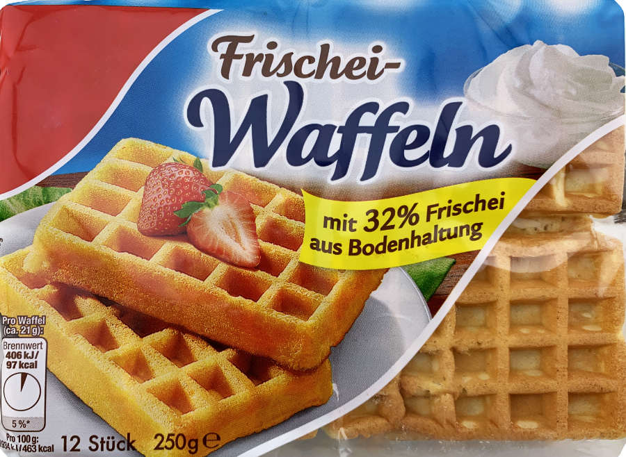 Frischei Waffeln 250g