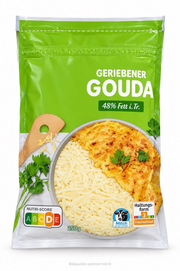 Gouda gerieben 250g 