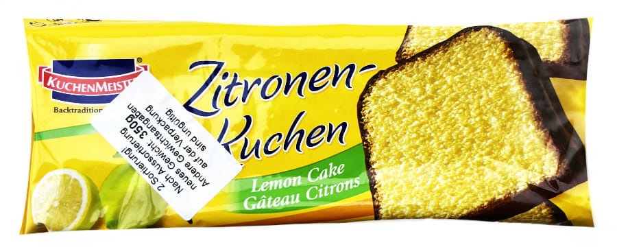 Zitronenkuchen 2. Sortierung 350g