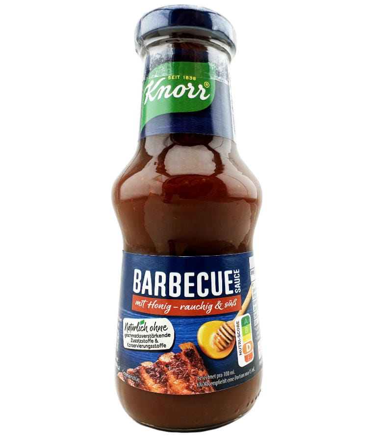 Knorr Barbecue Sauce Mit Honig Rauchig Süss 250ml