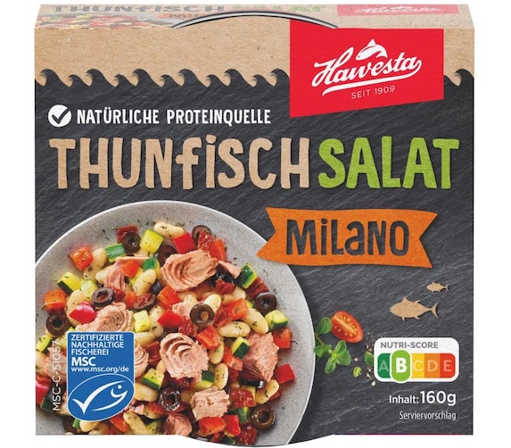 Hawesta Thunfischsalat Milano 160g