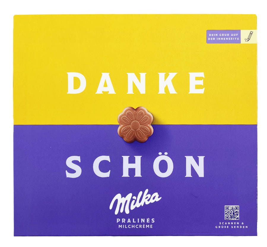 Milka Pralinen Dankeschön Lieblingsmensch 110g