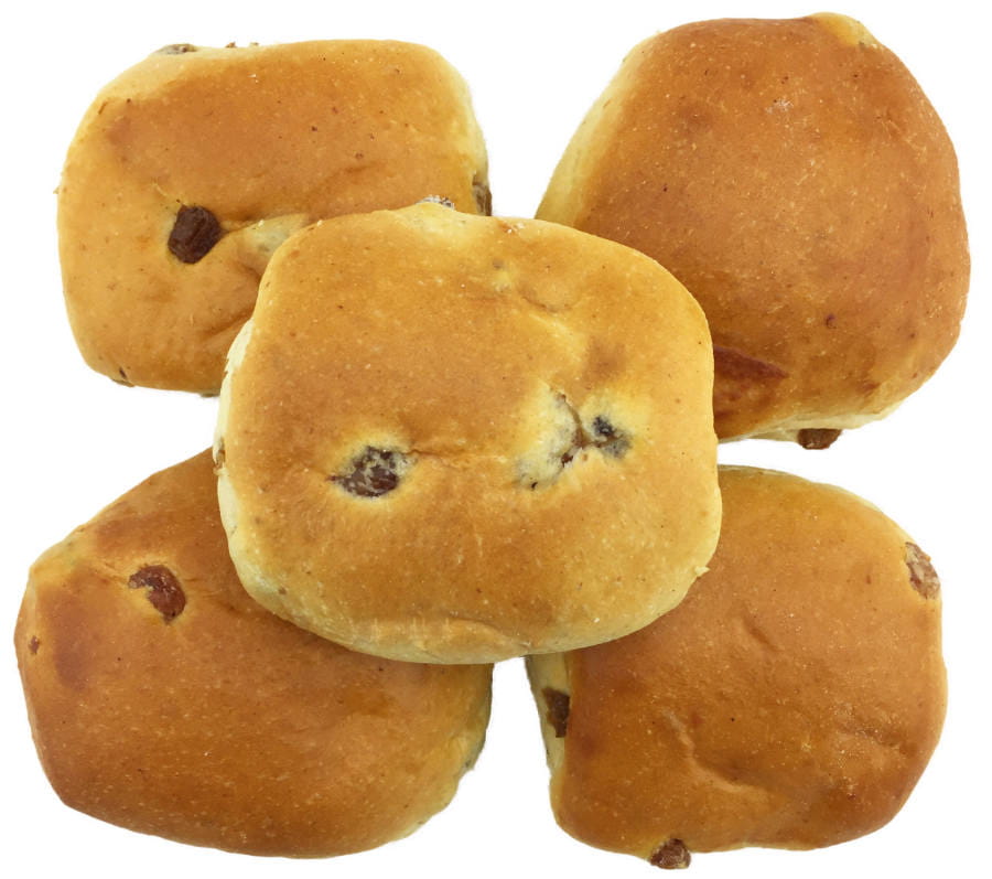 Quark Rosinenbrötchen 5er 300g
