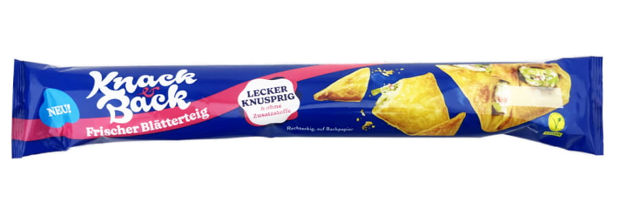 Knack Und Back Frischer Blätterteig 275g