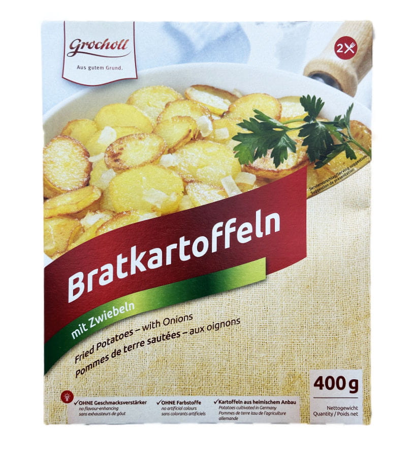 Bratkartoffeln Mit Zwiebeln 400g  