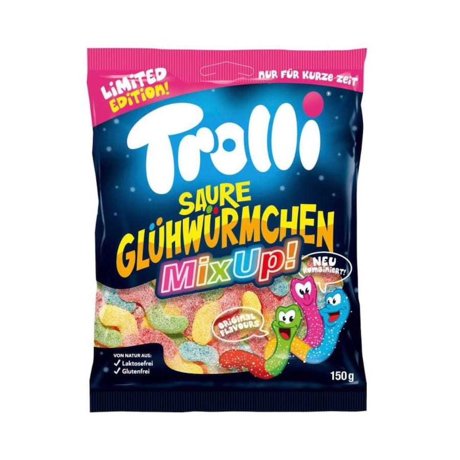 Trolli Saure Glühwürmchen Mix Up 150g