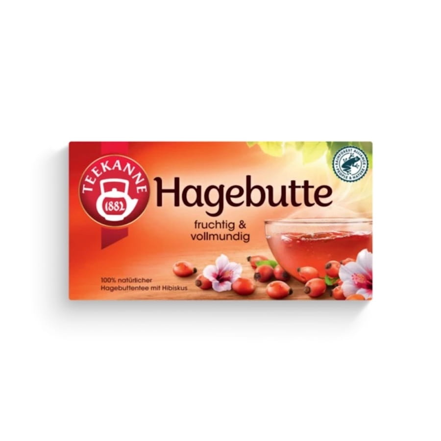 Teekanne Hagebutte 20er 70g 