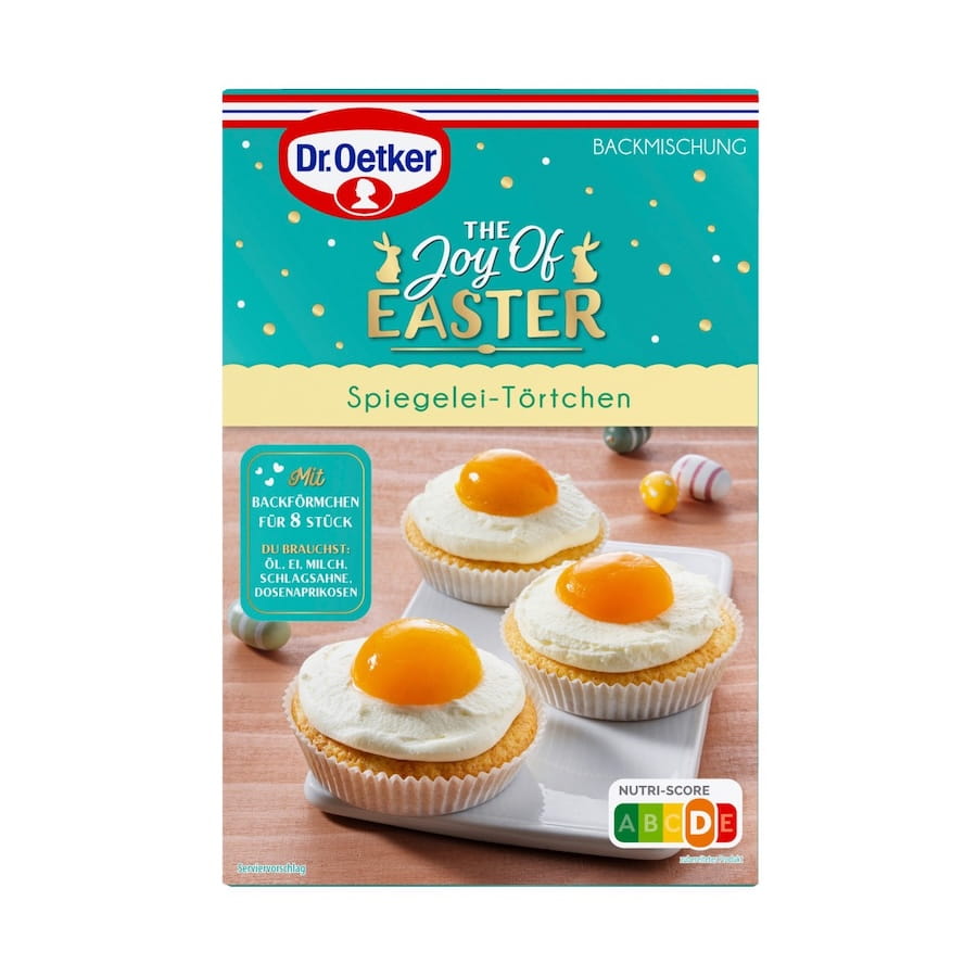 Dr. Oetker® Spiegelei Törtchen Backmischung 270g  