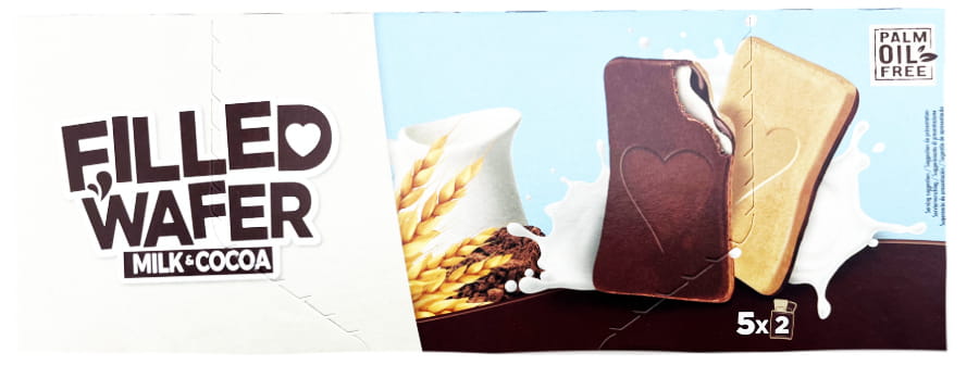 Waffeln Mit Milch Kakao Füllung 5er 128g