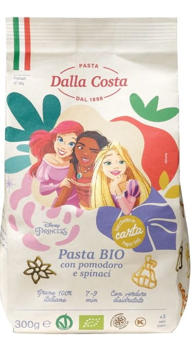 BIO Nudeln Tomate Spinat Motiv Prinzessin 300g