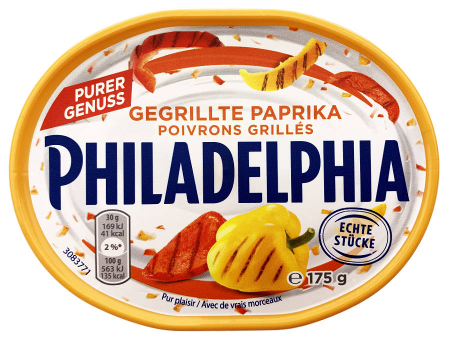 Philadelphia Frischkäse Gegrillte Paprika 175g