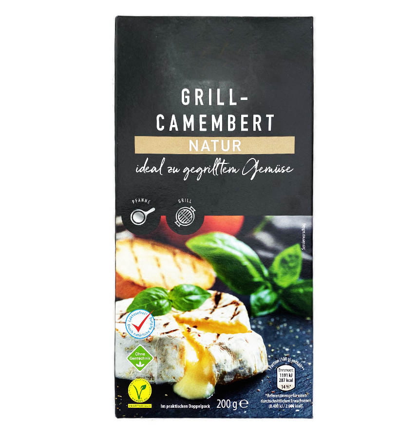 Grillcamembert Natur 2er 200g