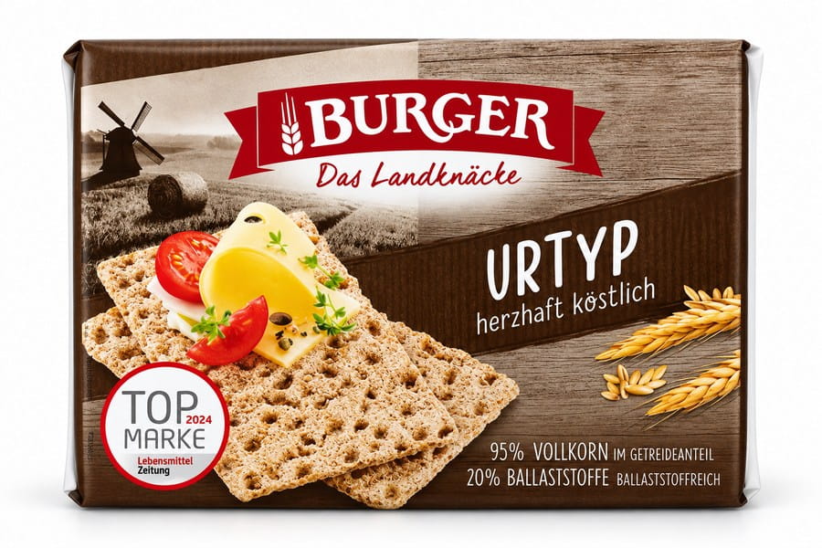 Burger Landknäcke Urtyp 250g