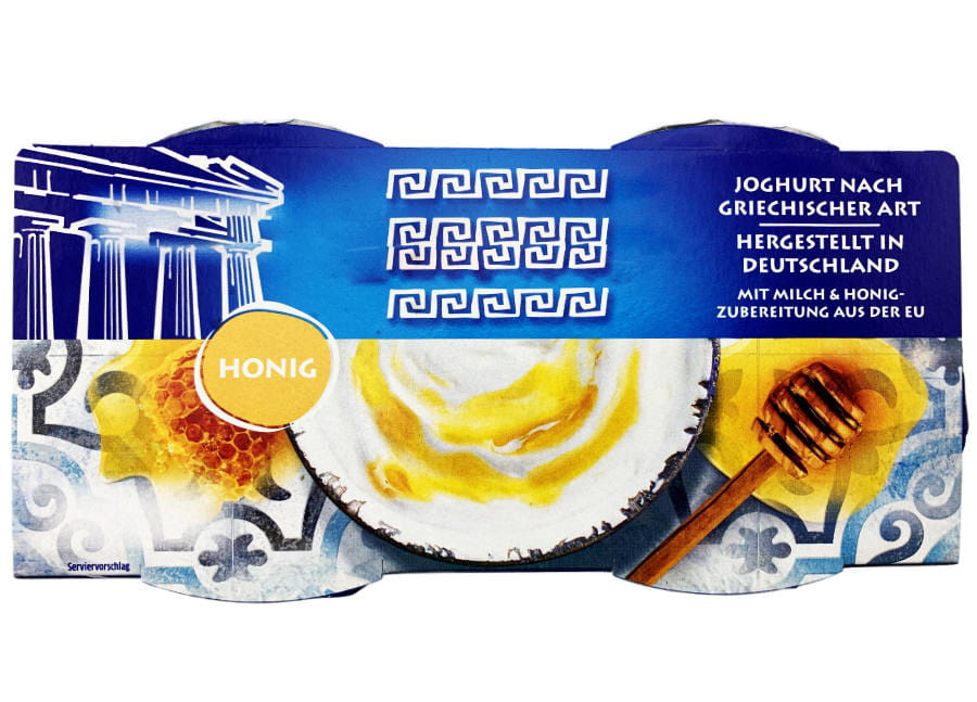 Joghurt Griechischer Art mit Honig 4er 600g