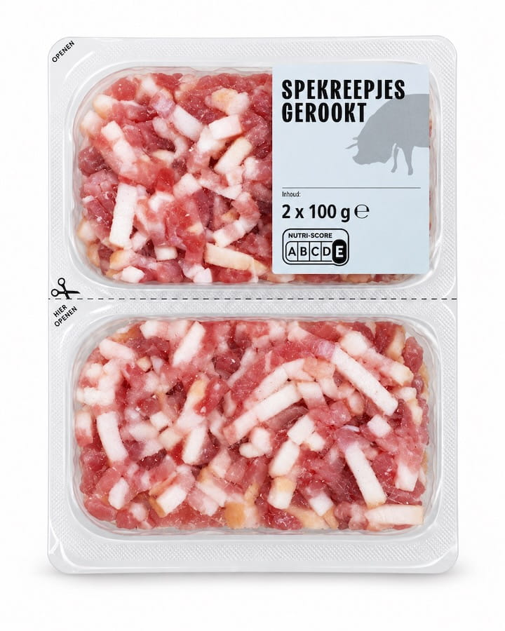 Schinkenwürfel geräuchert zum Braten 200g 