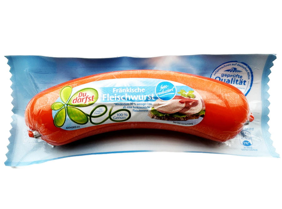 Fränkische Fleischwurst fettreduziert 200g