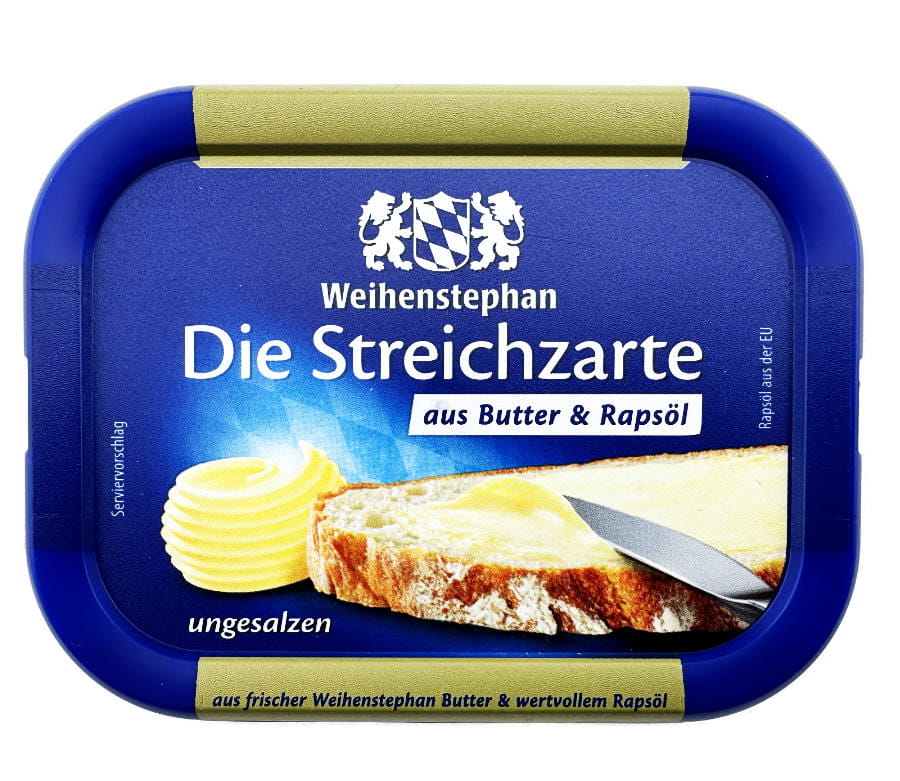 Weihenstephan Die Streichzarte Ungesalzen 250g