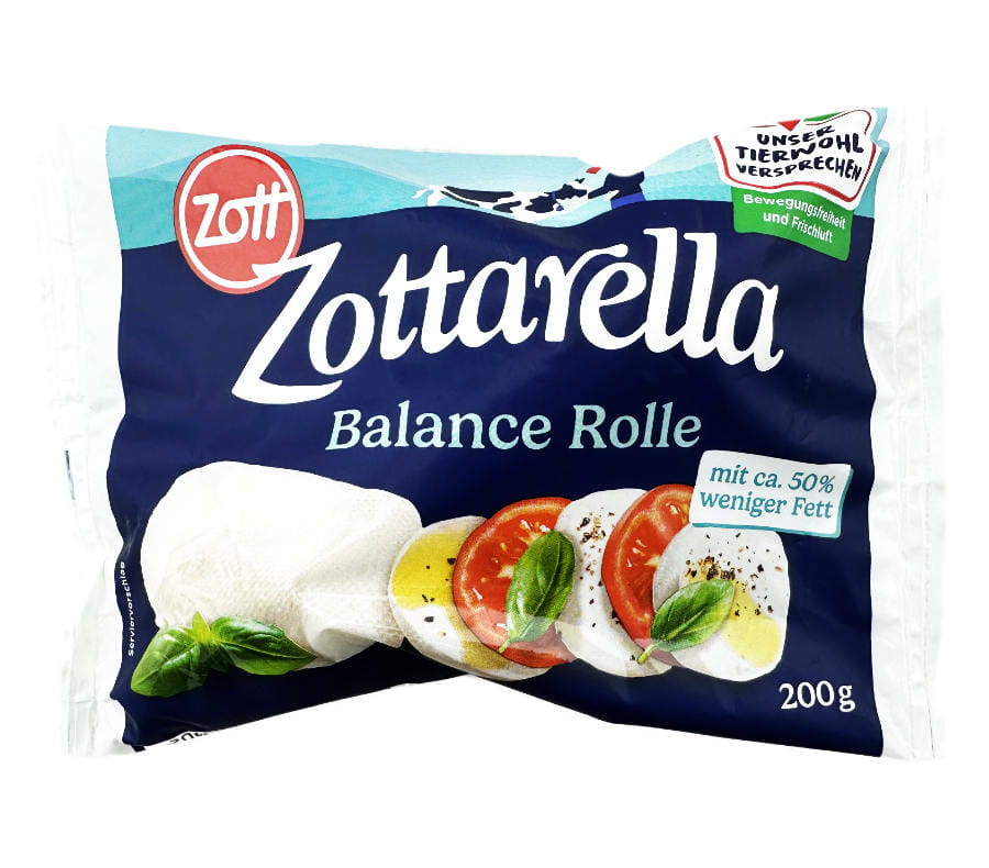 Zottarella Mozzarella Balance XXL Rolle 200g