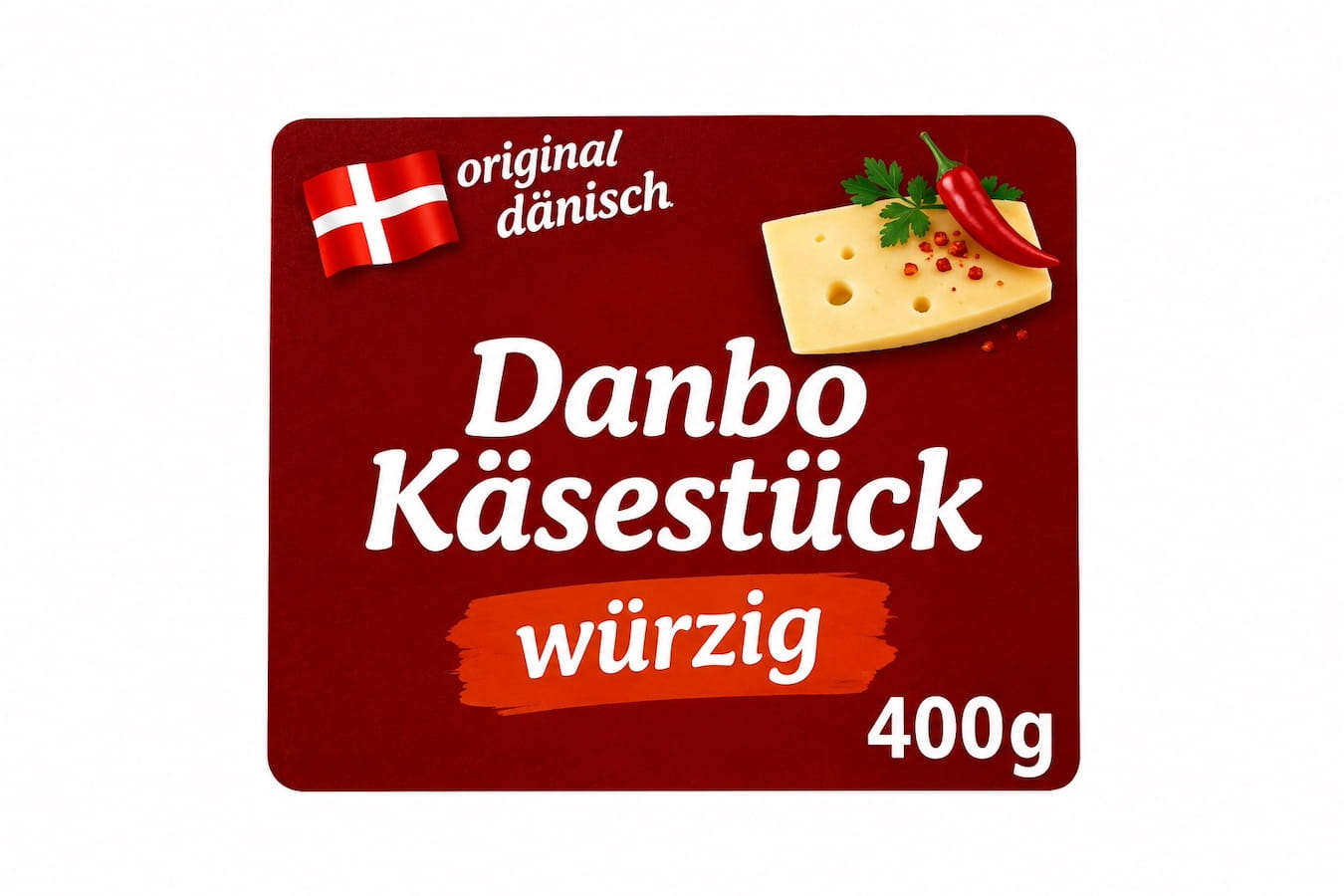 Danbo Käsestück würzig 400g  