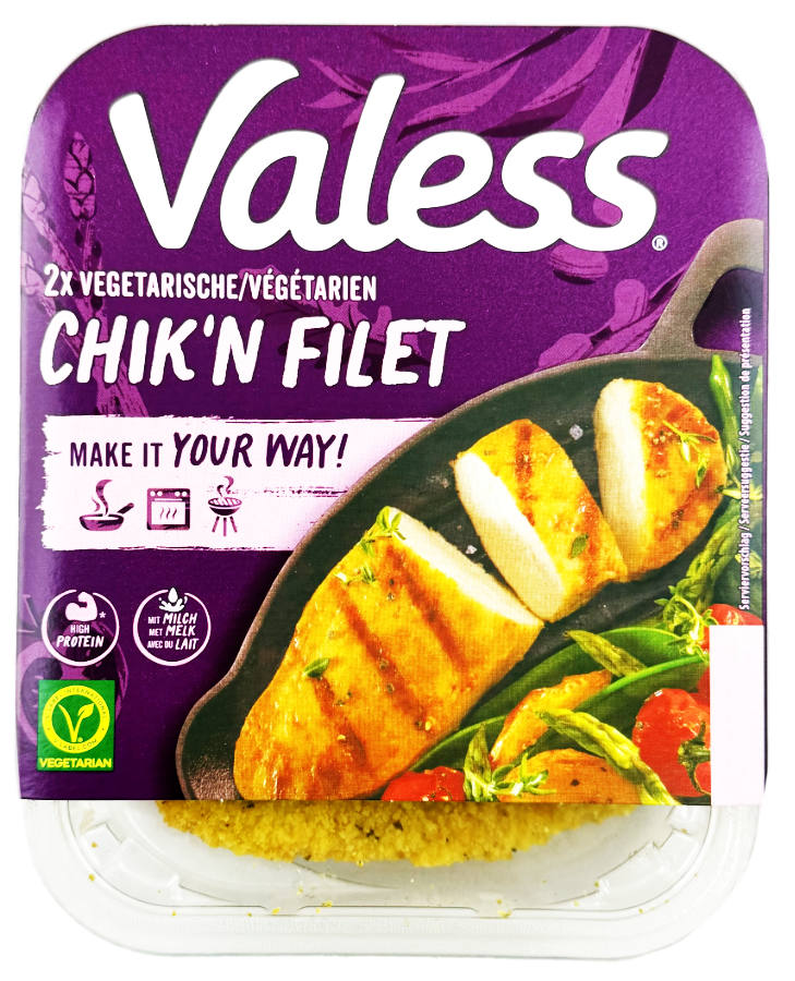 Valess Vegetarische Chik`n Filet 2er 180g