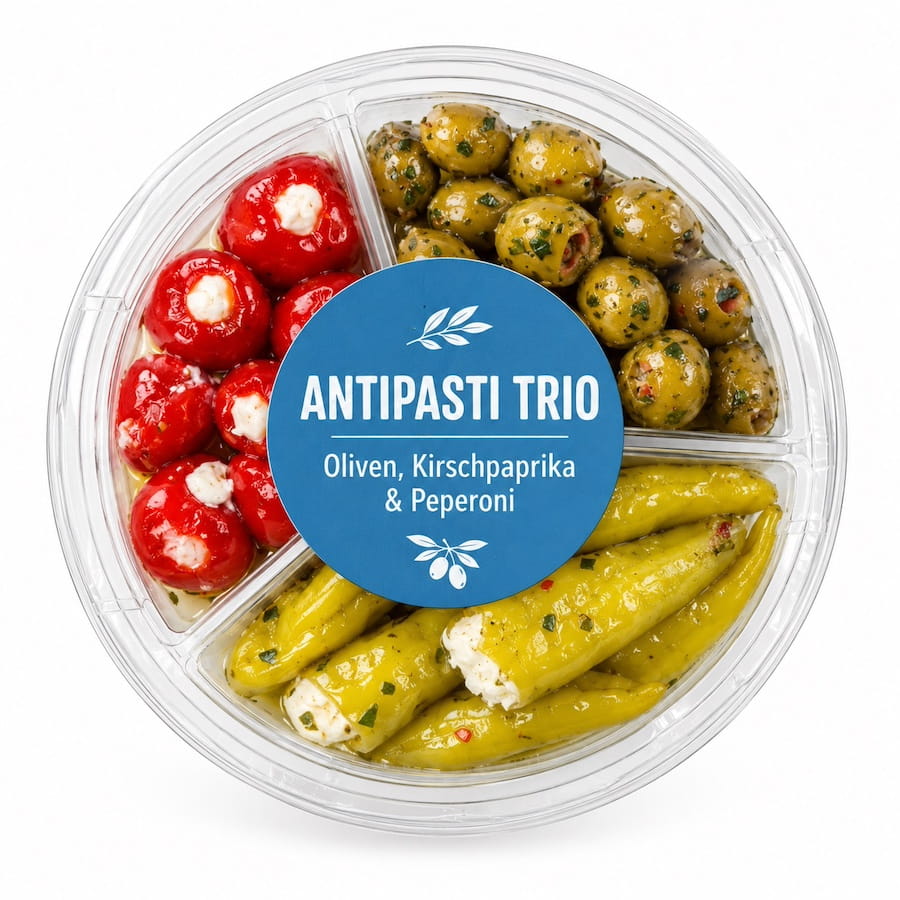 Antipasti Mixteller Trio 210g