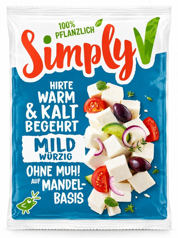 Simply V Hirte alternativer Hirtenkäse am Stück 150g